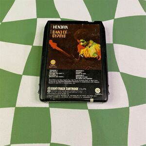 Vintage Jimi Hendrix Band of Gypsys 8-Track Cartridge 1970 Rock Album